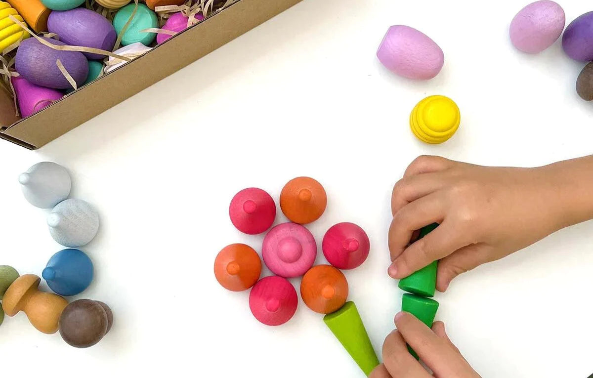 Cultivate children's creativity, motor skills, and logical thinking through engaging activities with Woodie Pops