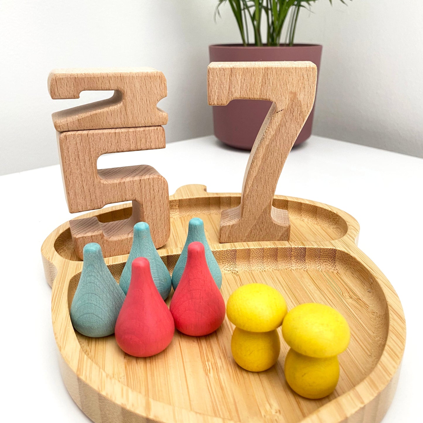 Number blocks (woodie numbers)