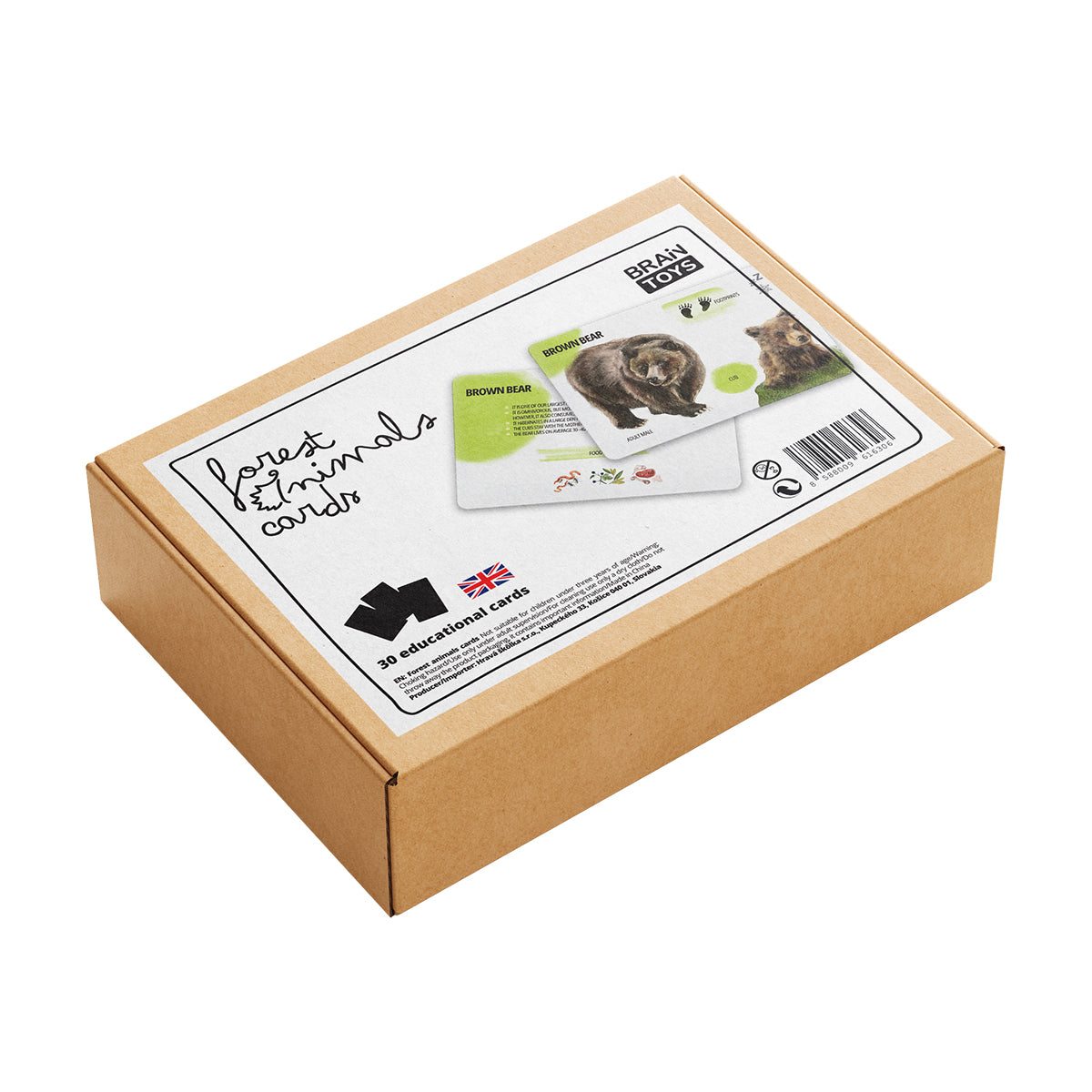 Educational Card Set - Forest Animals