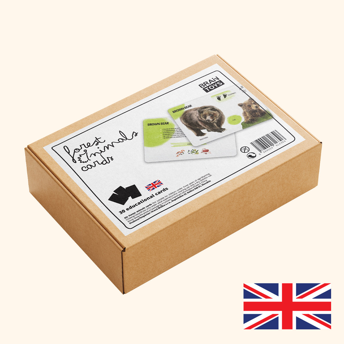 Educational Card Set - Forest Animals