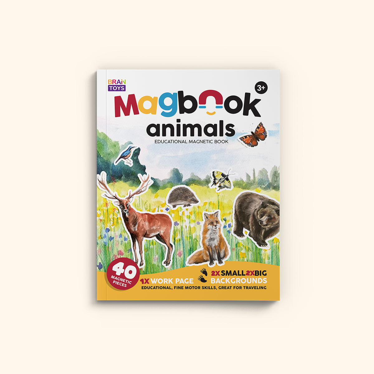 MAGBOOK - magnetic book - Animals