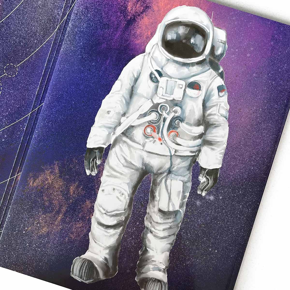 MAGBOOK - magnetic book - Space