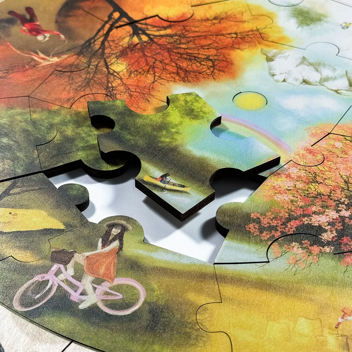 Four seasons Floor Puzzle