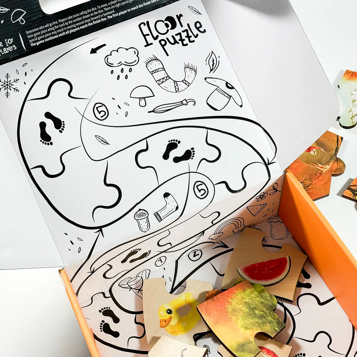 Four seasons Floor Puzzle