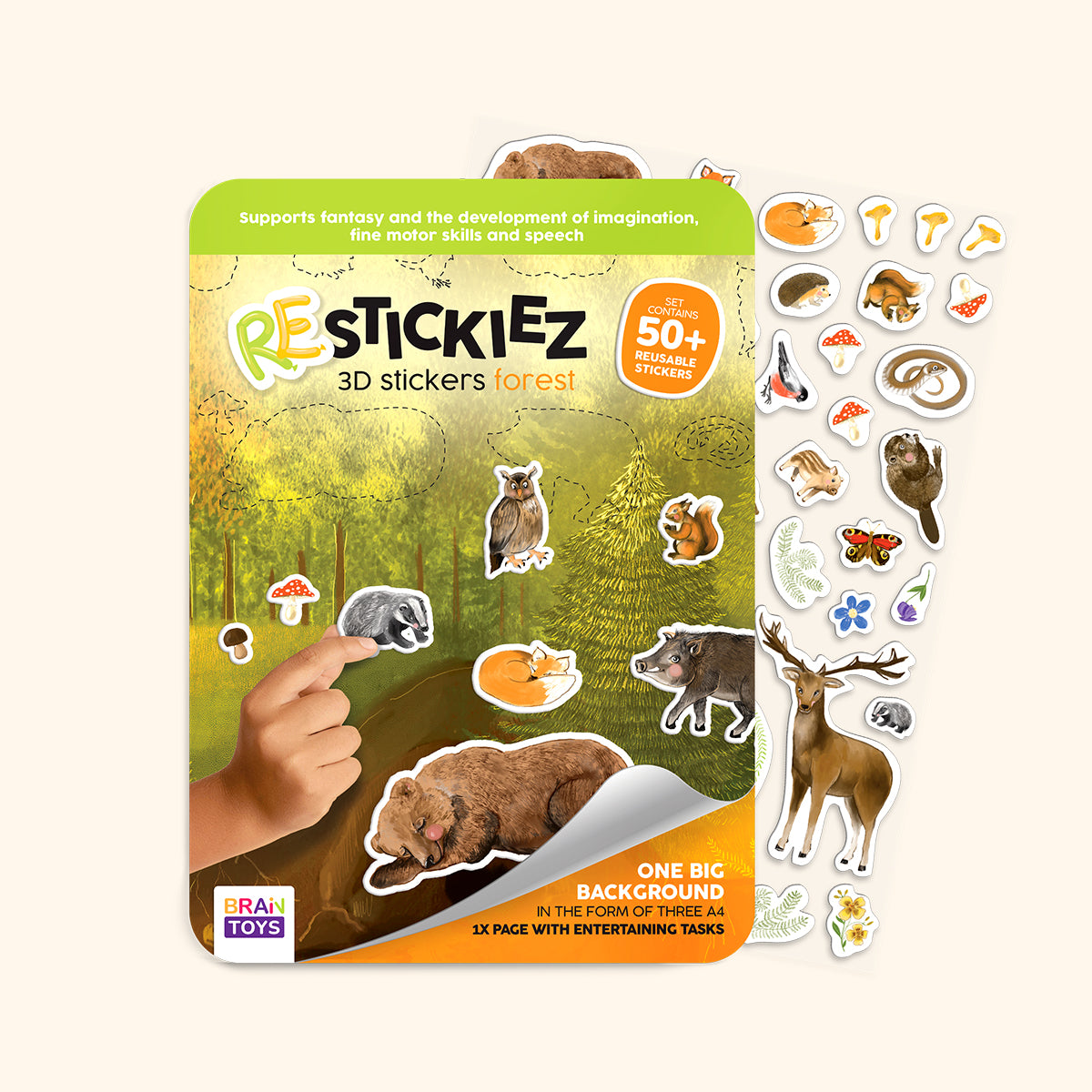 3D REstickiez - Forest