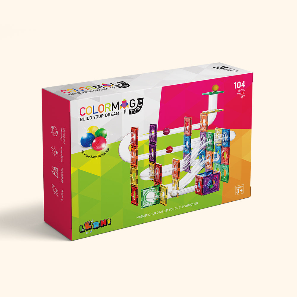 COLORMAG TUBES Magnetic building set