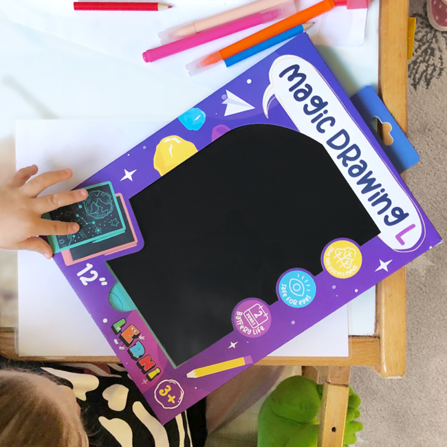 Magic drawing - L pink