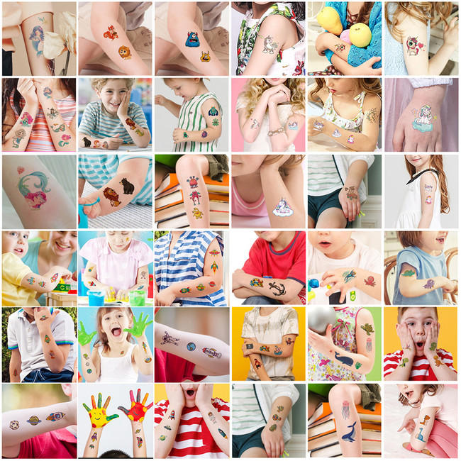 Temporary tattoos - I love you