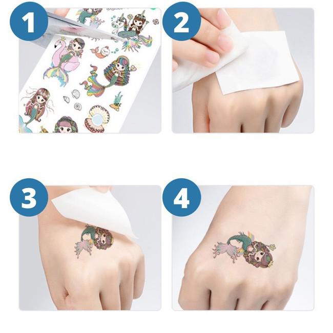 Temporary tattoos - I love you