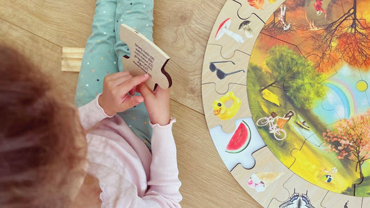 Are you looking for a toy that entertains and supports your child's development?  Floor puzzles are the perfect choice!