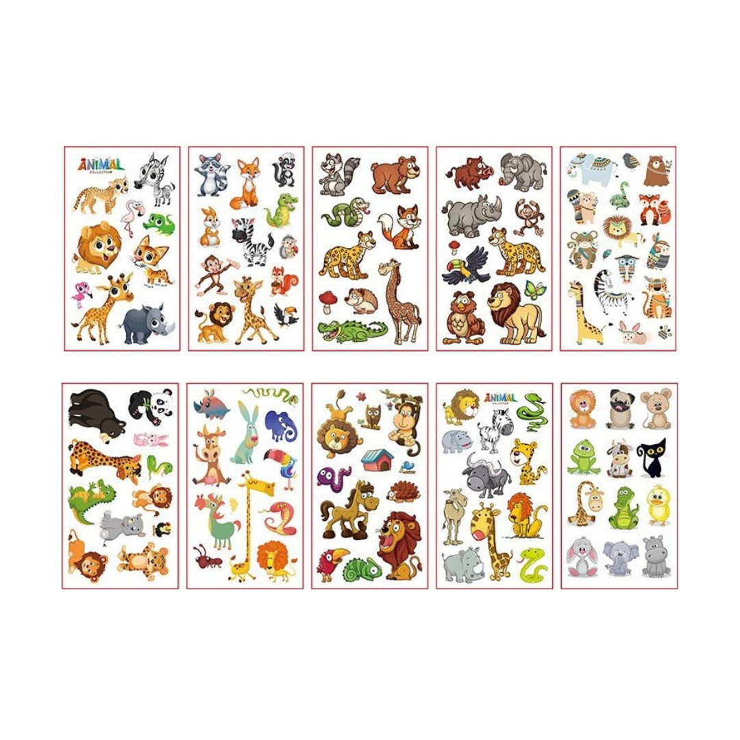 Temporary tattoos - Animal planet