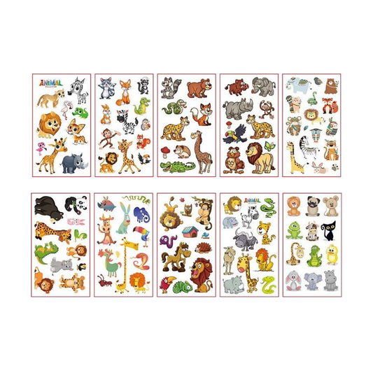 Temporary tattoos - Animal planet