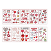 Temporary tattoos - I love you