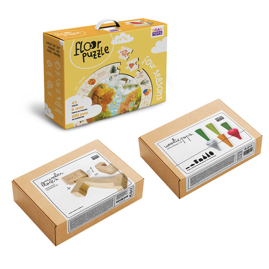 Set - wooden toys