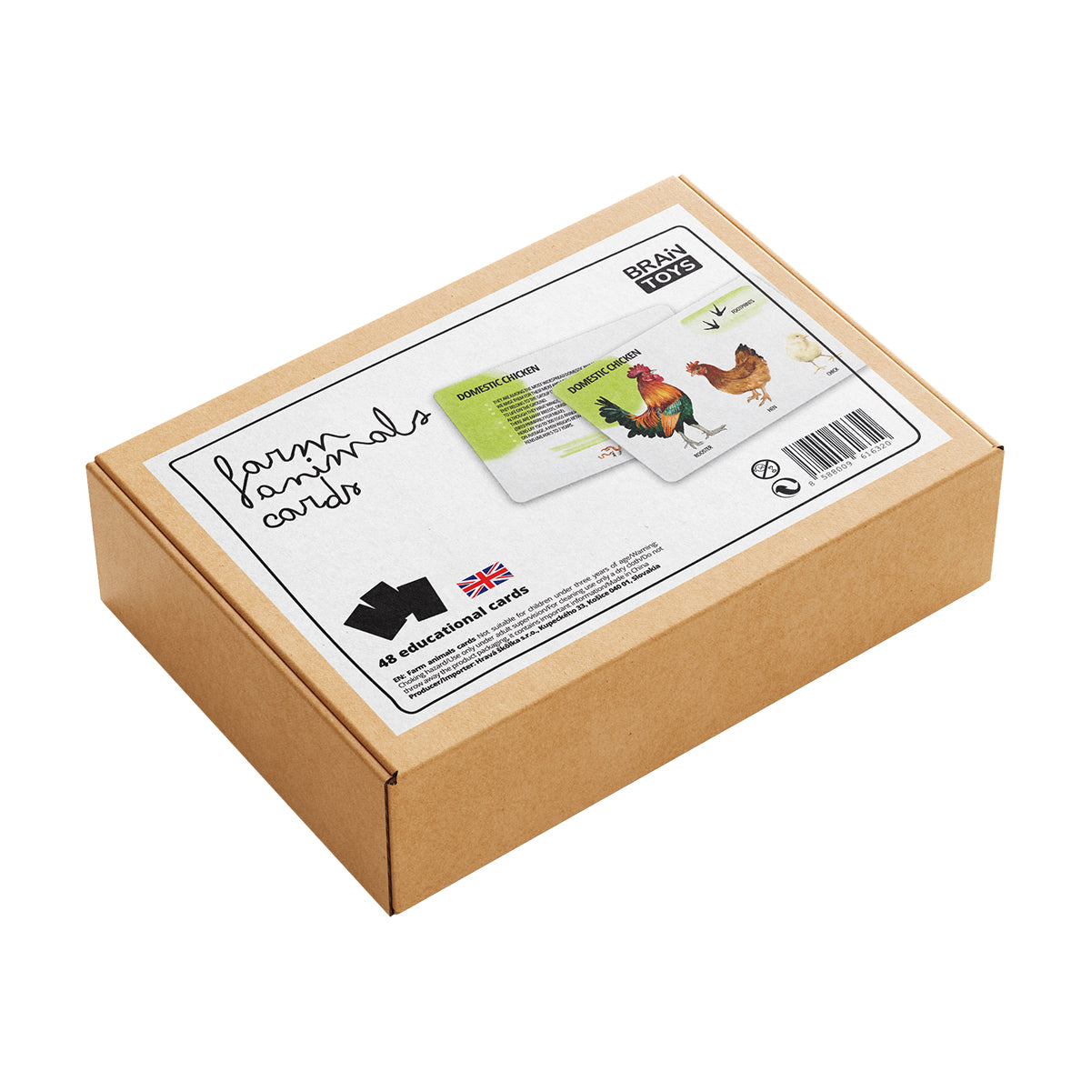 Educational Card Set: Farm Animals