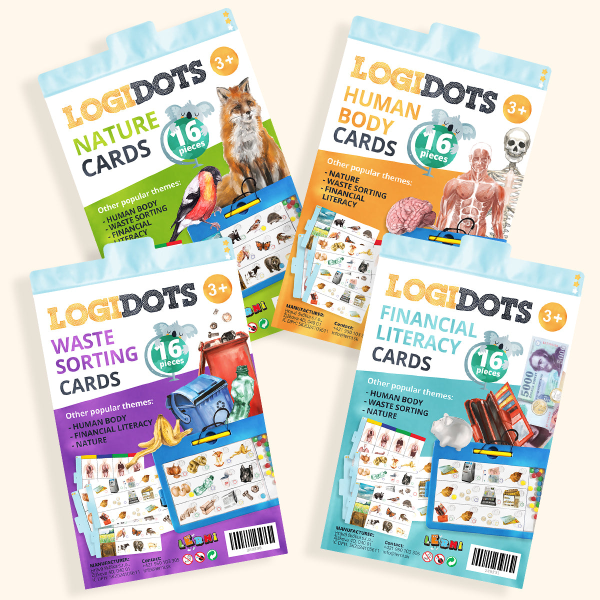 LOGIDOTS cards - Waste sorting