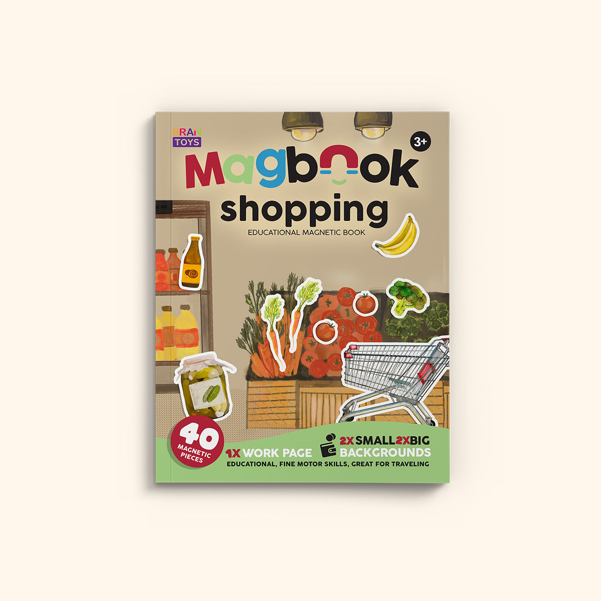 MAGBOOK - magnetic book - Shopping