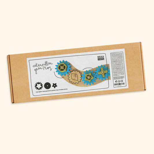 Silicone Caterpillar gear toy