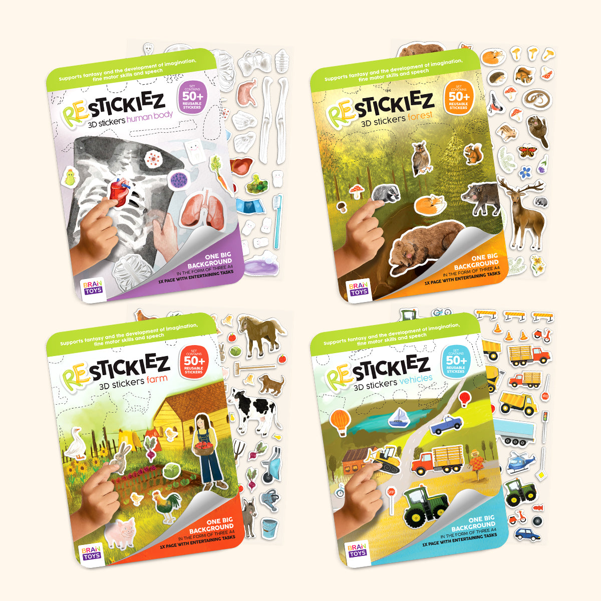 3D REstickiez bundle -25%