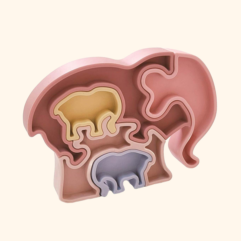 Silicone Elephant 3D puzzle