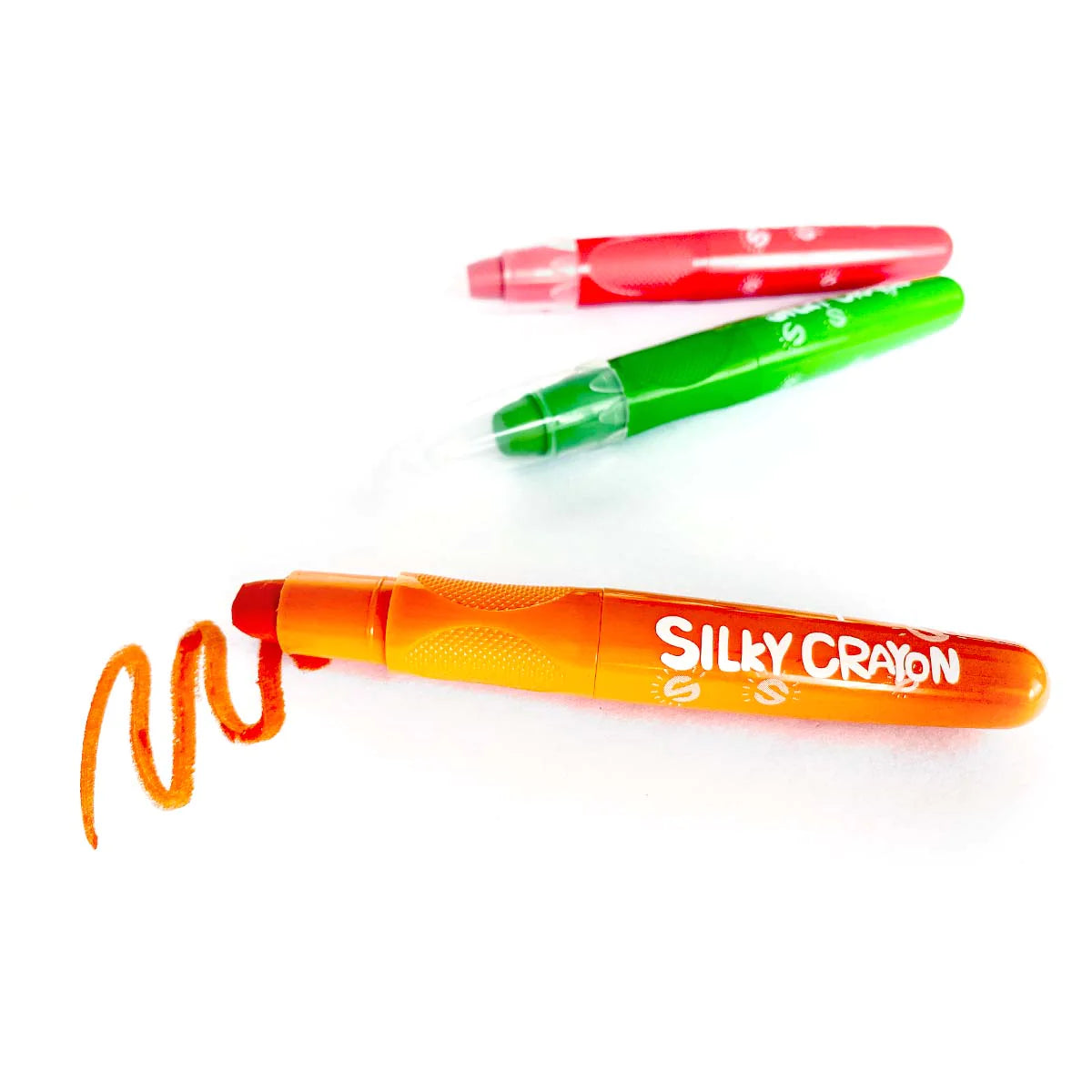 Wax crayons Silky crayons