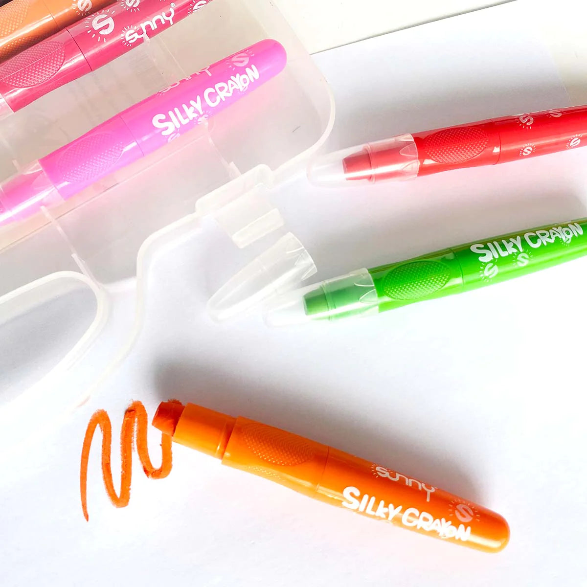 Wax crayons Silky crayons