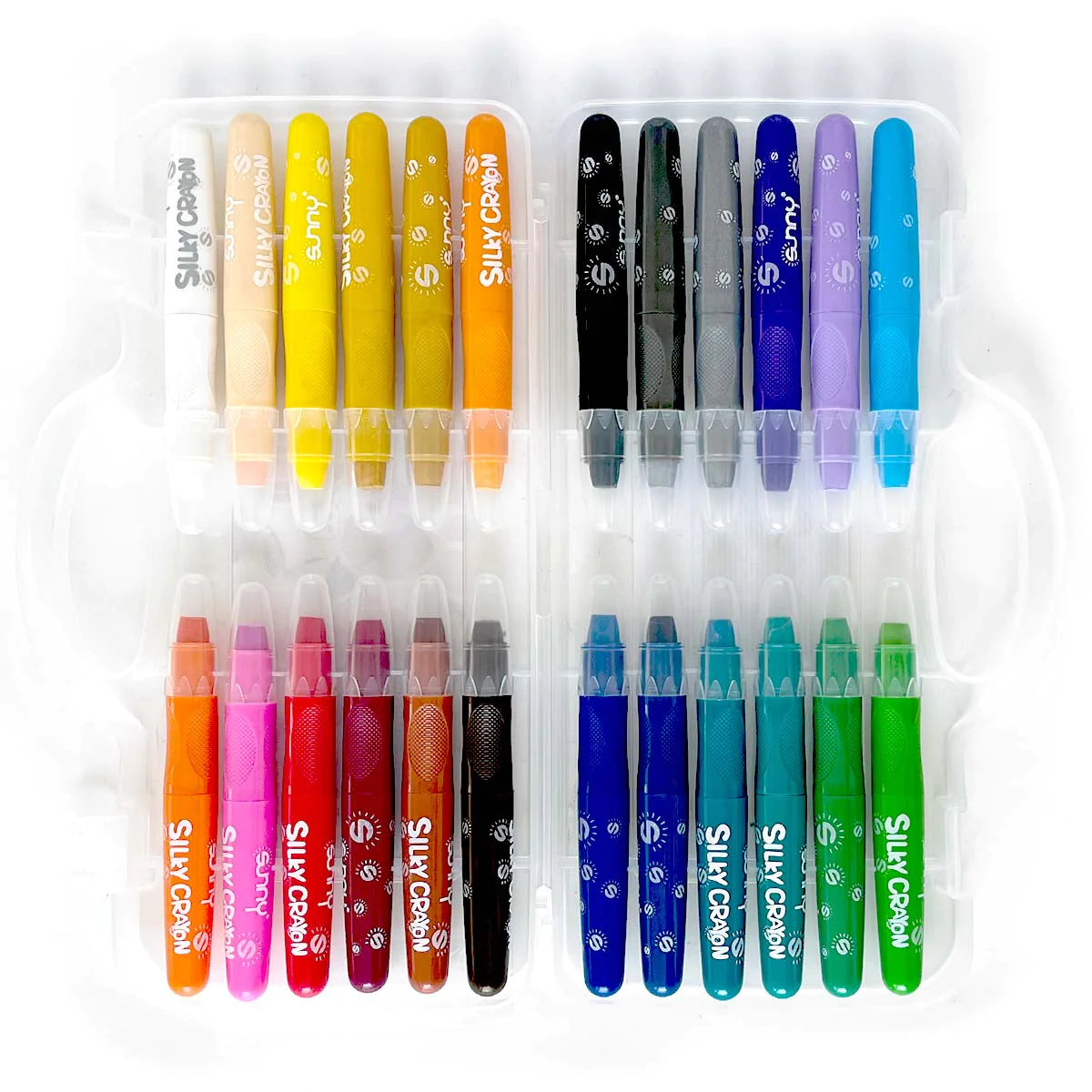 Wax crayons Silky crayons