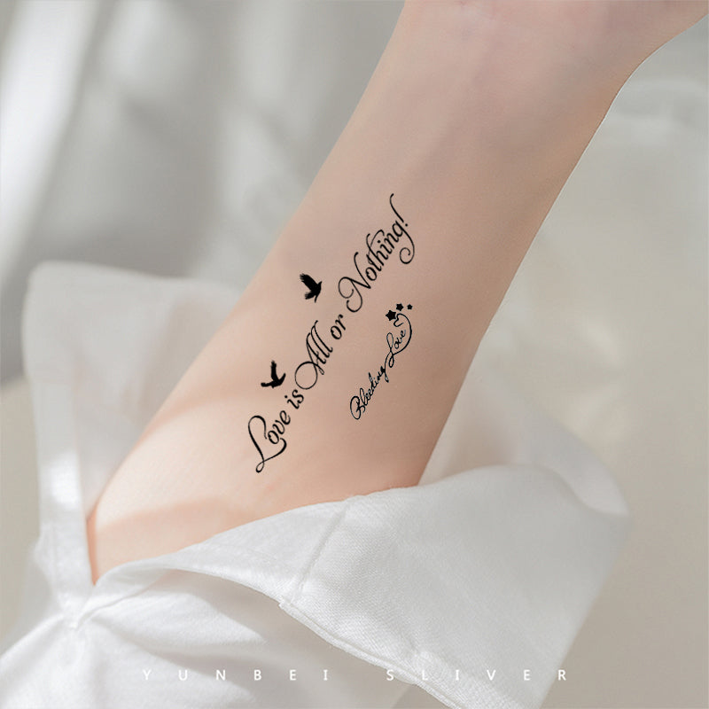 Temporary tattoos - Boohoo style