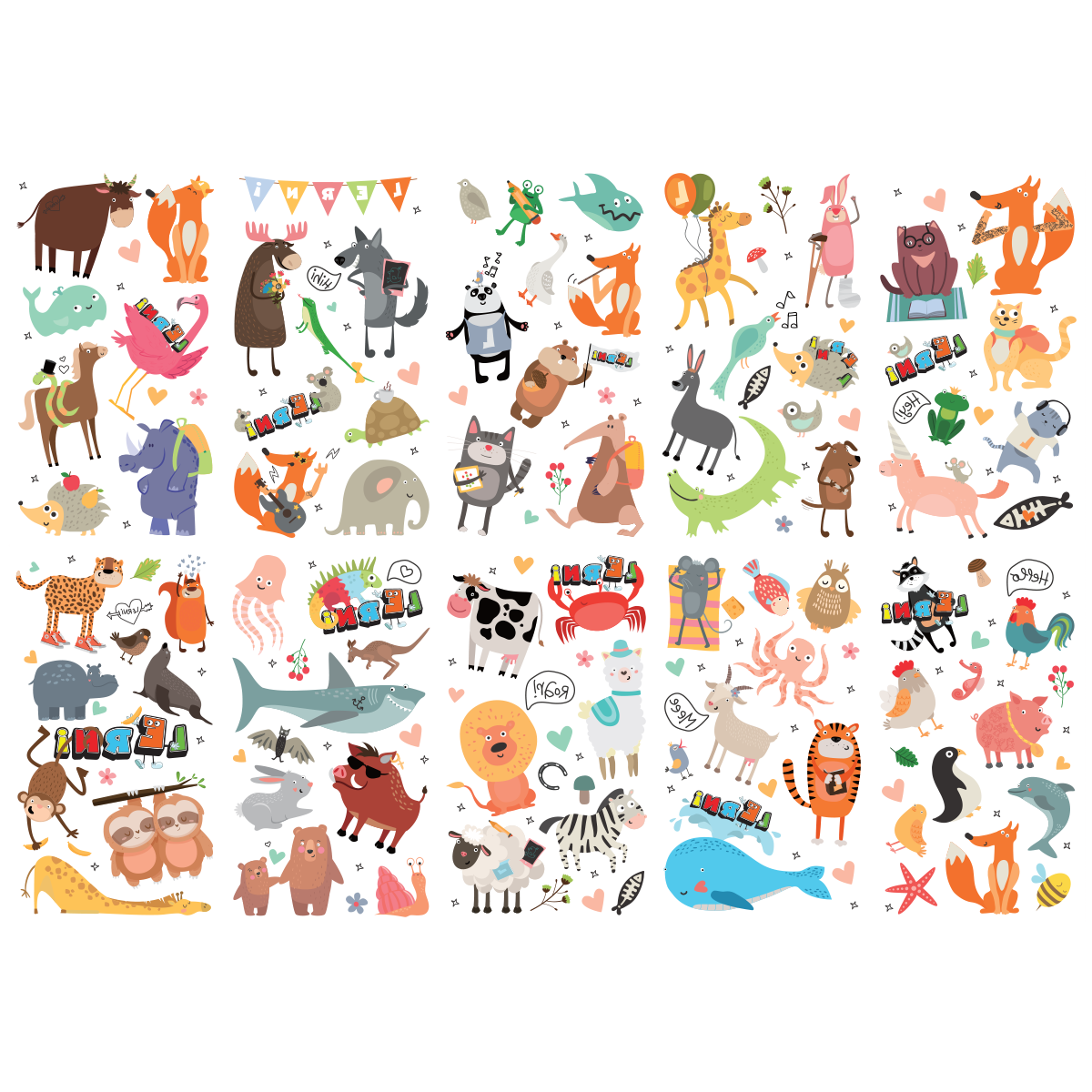 Temporary tattoos - Lerni
