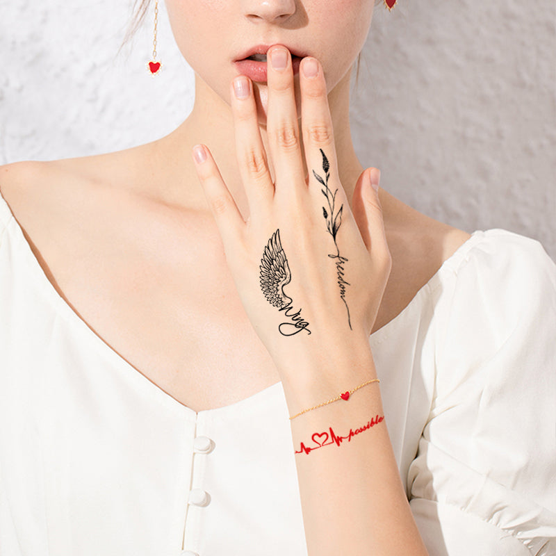 Temporary tattoos - Boohoo style