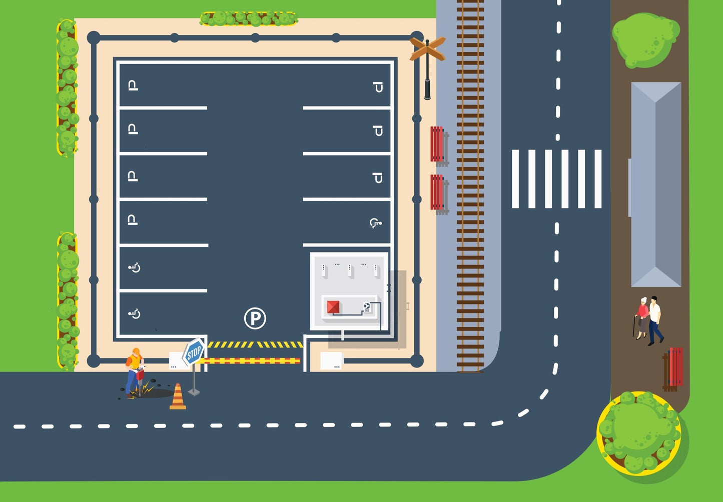 Reusable sticker book - Vehicles