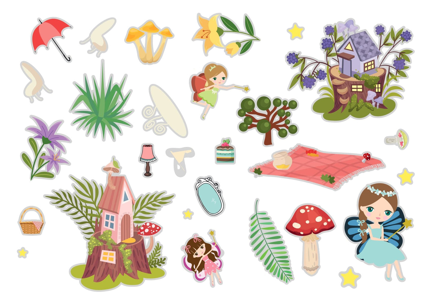 Reusable sticker book - Princess