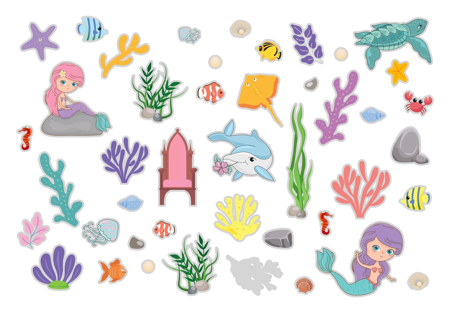 Reusable sticker book - Princess