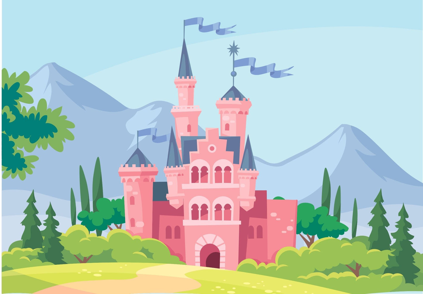 Reusable sticker book - Princess