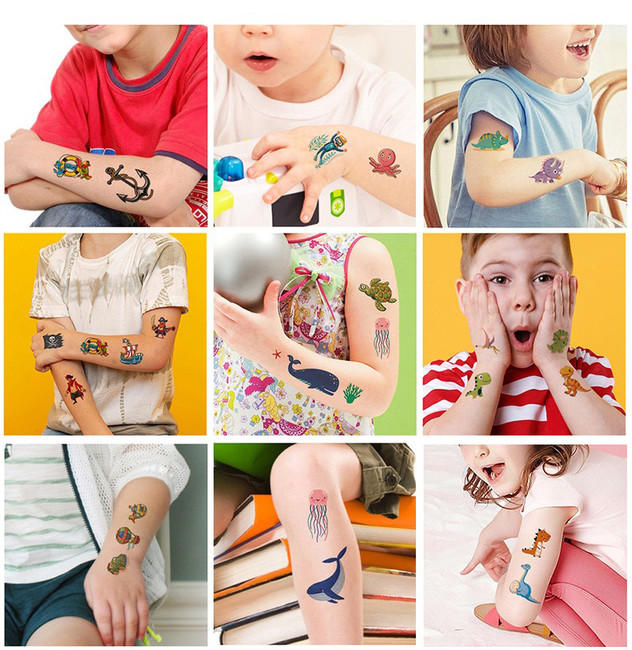 Temporary tattoos - Space travel